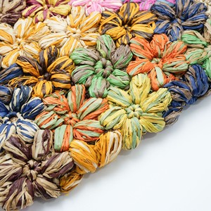 Bolsos de <span class=keywords><strong>Marca</strong></span> para Mujer, Bolso de Ganchillo Tejido con Rafia, Ecológico, Casual, para el Día a Día, para Ir de Compras, Bolso de Mano para Dama - Product Image 4