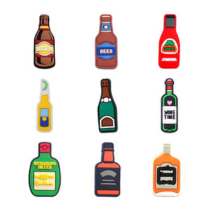 Breloques de <span class=keywords><strong>Chaussures</strong></span> en Gros Bières et Boissons <span class=keywords><strong>pour</strong></span> Sabots <span class=keywords><strong>Crocs</strong></span>, Accessoires de <span class=keywords><strong>Chaussures</strong></span> en PVC Caoutchouc à Bricoler - Product Image 2