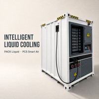Estación de Carga Móvil para Almacenamiento de Energía 200kW 436kWh IP54, Optimización de Pico y Relleno de Pico, Lista para PV, Refrigeración Líquida, Cargador Rápido para Vehículos Eléctricos