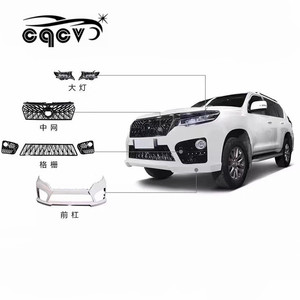 กันชนหน้าพร้อมฝากระโปรงหลังชุดแต่งรถสำหรับ Toyota <span class=keywords><strong>Prado</strong></span> ชิ้นส่วนรถยนต์<span class=keywords><strong>2018</strong></span> <span class=keywords><strong>Prado</strong></span> - Product Image 1