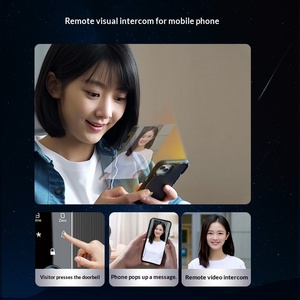 Serrure Intelligente Trudian Contact TD-W2-B pour le Commerce Extérieur avec Reconnaissance Faciale, Empreinte Digitale, Caméra 2MP, Alliage d'Aluminium, Œil Magic et Contrôle via l'Application Tuya - Product Image 4