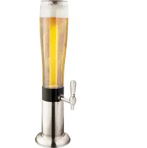 3L Beverage Dispenser with Ice core for hot and Cold Drinks Drink Dispenser