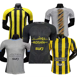 <span class=keywords><strong>Camiseta</strong></span> de Fútbol Personalizada 2526 de la Nueva Temporada del <span class=keywords><strong>Al</strong></span>-Ittihad <span class=keywords><strong>Al</strong></span> <span class=keywords><strong>Nassr</strong></span> Club, de Alta Calidad, Estilo Arabia Saudita, Traje de Fútbol Estilo Ronaldo Tailandés - Product Image 1
