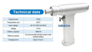 Orthopedische chirurgische instrumenten Orthopedische boor Multifunctionele orthopedische boor Botboor k-draad - Product Image 4