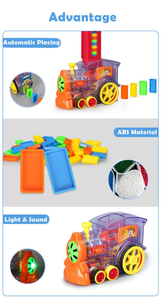 Vente chaude Jouet Éducatif Électrique 80 PIÈCES Domino <span class=keywords><strong>Train</strong></span> Automatique Mis Sur Les Licences Domino <span class=keywords><strong>Train</strong></span> Pour Les Enfants - Product Image 3