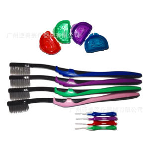 Juego de Cepillos de Limpieza para Dentaduras Postizas de Cuatro Colores Directo de Fábrica, Incluye Cepillos Interdentales y Productos de Higiene Bucal - Product Image 2