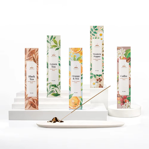 من Yesscent عصا بخور العود العود الطبيعي 8 بوصة عطر شرقي من خشب الصندل المعطر العطرية - Product Image 2