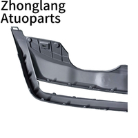 Diffuseur de pare-chocs arrière argenté pour T-CROSS Tharu XR, protection inférieure arrière, numéro de pièce 22D807568A2UC