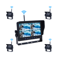Moniteur de voiture sans fil 7 pouces TFT LCD, caméra de recul HD pour camion, bus, camping-car, fourgonnette, caméra de recul