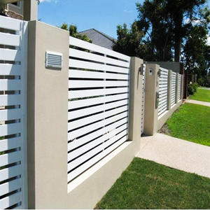 سياج من سبائك الألومنيوم ، ملحق ارتفاع السور: x x Piste ، سياج خصوصية عمودي ، سياج خصوصية من سبائك الألومنيوم - Product Image 1