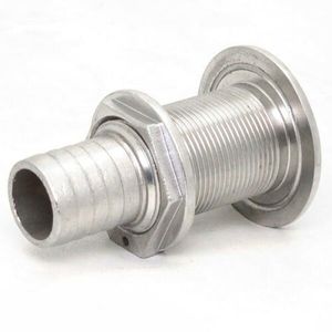 Raccord de drainage de coque de bateau en acier inoxydable Isure 3/4 pouce pour usage marin - Product Image 1