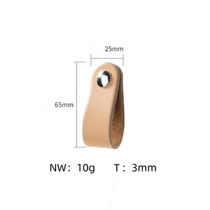 Gagang Kabinet Dapur Kulit Berbagai Warna Grosir Pabrik, Kenop Laci Lemari, Perlengkapan Kabinet - Product Image 2