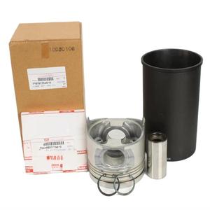Para ISUZU 4HK1 \/6HK1 Liner Kit 1-87813540-0, \/1 \/2 \/pistón de motor de excavadora, revestimiento, anillo, pasador de motor - Product Image 1