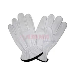 Gant de conducteur en cuir de chèvre de qualité supérieure Gants de sécurité industrielle de qualité supérieure - Product Image 1
