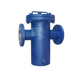 Filtro de Cesta Tipo T de Acero al Carbono con Conexión de Brida para Uso Industrial - Product Image 1
