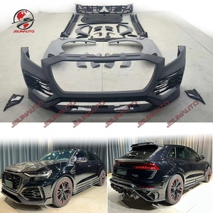 Pièce d'auto pour <span class=keywords><strong>Audi</strong></span> <span class=keywords><strong>Q8</strong></span> Convert MSY Style Kit de pare-chocs en fibre de carbone pour RS-<span class=keywords><strong>Q8</strong></span> Spoiler de lèvre de pare-chocs avant arrière - Product Image 6