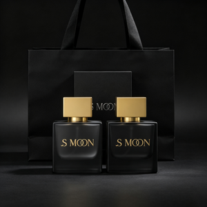 Botella <span class=keywords><strong>de</strong></span> Perfume Negra <span class=keywords><strong>de</strong></span> Lujo <span class=keywords><strong>de</strong></span> 30ml 50ml 100ml con Caja y Logotipo Personalizado al por Mayor, Envase <span class=keywords><strong>de</strong></span> Perfume con Logotipo Personalizado - Product Image 1