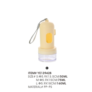 Récipient de stockage d'aliments pour animaux domestiques hermétique empilable et peu encombrant 3 tailles S M L 50ml 75ml 160ml pour l'organisation de garde-manger de <span class=keywords><strong>croquettes</strong></span> sèches - Product Image 4