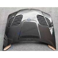 Capot moteur en fibre de carbone noir personnalisé (pré-LCI et LCI) pour BMW Série 3 E46 M3 Coupé et Berline – Amélioration du capot moteur en fibre de carbone