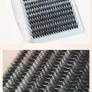 Toptan ShuangYu El Yapımı PBT Malzeme 0.07mm Kalınlığında Parlak Zulümsüz Yeniden Kullanılabilir Takma Kirpikler 8mm-16mm Şerit Kirpikler - Product Image 3