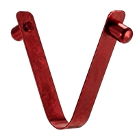Clip à ressort en acier inoxydable de type V, localisateur de tube, bouton-pression, taille personnalisée, pièce de rechange pour équipement extérieur, chaise de camping, poteaux de tente