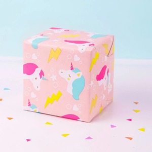 Custom Pink Unicorn <b>Pattern</b> Double-Sided Coated Craft <b>Paper</b> Roll Eco-Friendly Digital Printing 100GSM - Product Image 4