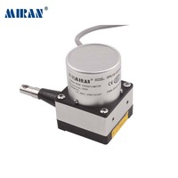 Capteur de position de déplacement linéaire de l'encodeur 5K de fil de tirage de MIRAN MPS-XS-R l'installation facile