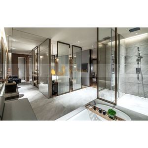 ANN2987 Modern Coated Stainless Steel Room Dividers 304 Metal <b>Screen</b> Partition Multi-Functional Durable Hotel Lobby <b>Decoration</b> - Product Image 4