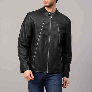 High Quality <b>Men</b> <b>Leather</b> <b>Jacket</b> Low MOQ <b>Men</b> <b>Leather</b> <b>Jacket</b> New Arrival <b>Men</b> <b>Leather</b> <b>Jacket</b> - Product Image 2