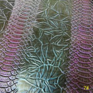 Cổ điển <span class=keywords><strong>Python</strong></span> rắn da nổi Faux PU da cho Giày Túi Xách - Product Image 5