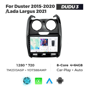Sistemi Multimediali per <span class=keywords><strong>Auto</strong></span> Android DUDU per Renault Duster 2015-2020 <span class=keywords><strong>Lada</strong></span> Largus con Display Navigazione Musica CarPlay Android <span class=keywords><strong>Auto</strong></span> - Product Image 2