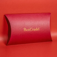 Boîte d'emballage pliable personnalisée en carton recyclé avec logo de marque en feuille d'or, forme personnalisée, pour gants, sous-vêtements, perruques et oreillers