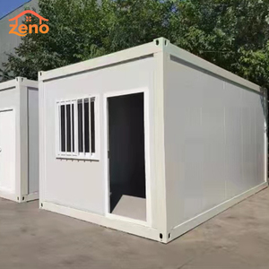 Maison de conteneur en acier détachable à <span class=keywords><strong>vendre</strong></span> | Maison modulaire préfabriquée | Remorque de voyage mobile avec espace de garage - Product Image 1