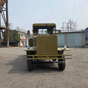 Retro Style Truck <b>Gasoline</b> Powered Open Cab Cargo Vehicle For Display And Film Production - Product Image 2