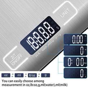 Báscula de Cocina Inteligente de Alta Precisión, Báscula Digital para Alimentos, Máximo 5000g - Product Image 4