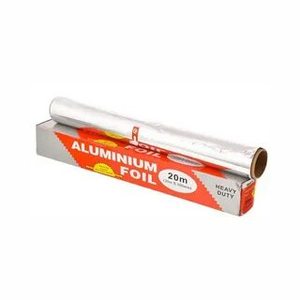 Emballage alimentaire en aluminium laminé imprimé personnalisé Falcon, emballage pour hamburger, alliage 8011, tempérament doux, rouleau uni, 30 cm x 100 m-300 m - Product Image 3