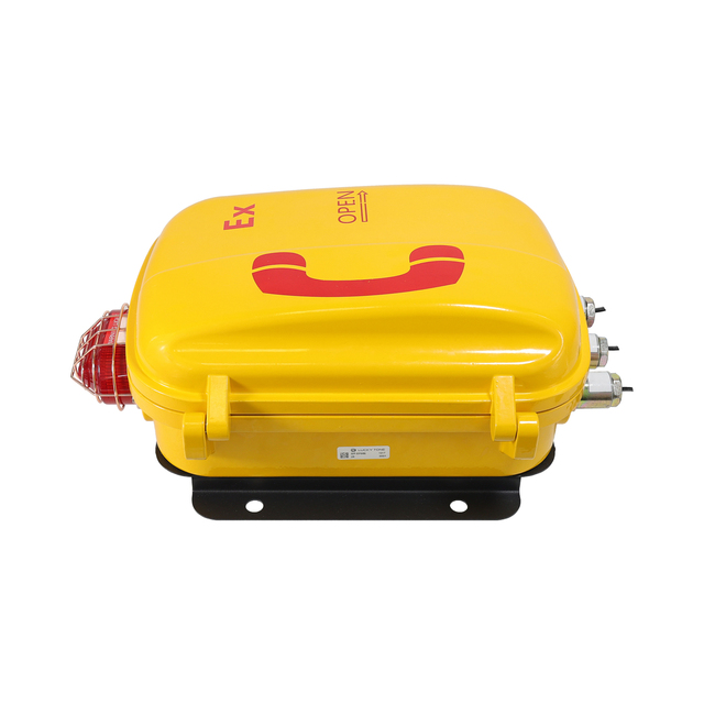 V IP68 Explosion-Proof Phone with SIP Protocol PoE and One-Touch Dial for Harsh Environments Explosion-Proof Phone