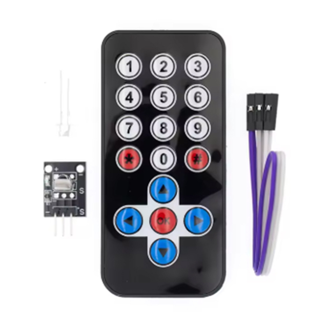 Infrared IR Wireless Remote Control Module Kits DIY Kit HX1838 for RSPi