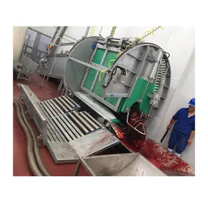 Commercial Abattoir Plant 100 Cattle Halal Meat Processing Cattle Slaughter Line Machine Abattoir