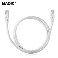 Grosir kabel Patch LAN RJ45 kecepatan tinggi Cat6 kabel Ethernet untuk komputer dan Televisi game