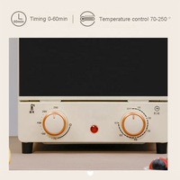 Four à toaster multifonction à chauffage rapide, mini-four électrique 15L pour la cuisson de pizzas, en acier inoxydable, économe en énergie, pour le maintien au chaud des toasts