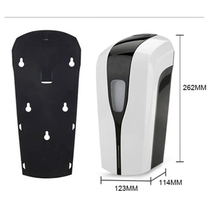 Dispensador de Jabón Líquido Automático Inteligente Sin Contacto HY-6808A(DC), Dispensador de Jabón con Sensor ABS Blanco y Negro <span class=keywords><strong>para</strong></span> Montar en la Pared - Product Image 3