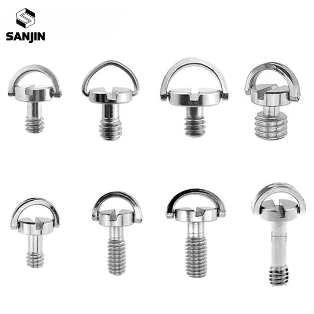 1/4 3/8 Inch Screw Quick Release Dslr Fixing Screw Universal for Ball Head Tripod
