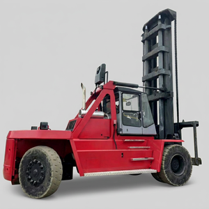 Montacargas Diésel Usado de 30 Toneladas 4X4 para Terreno Accidentado, Contrapesado, Rojo, Operación Manual para Manejo de Palés en Almacén - Product Image 1