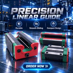 Glissière et rail linéaires en acier Hiwin HGH15/HGW15 avec roulement pour imprimante murale - Product Image 2
