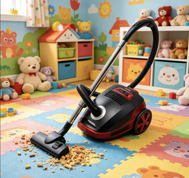 Electric 2000W 4L Dust Bag Cyclone Canister Vacuum Cleaner with High Suction Power HEPA Filter Dry Function for Household Use