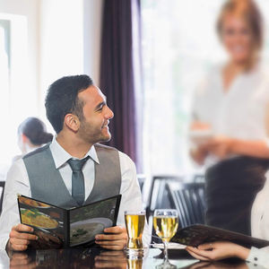 Menú transparente de PVC personalizado, libro de menú A4, lista de bebidas a <span class=keywords><strong>la</strong></span> Carta, funda de <span class=keywords><strong>concha</strong></span>, menú DIY personalizado - Product Image 6