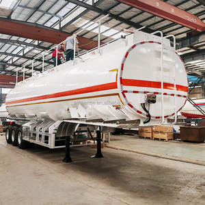 Semirremolque Cisterna <span class=keywords><strong>de</strong></span> Combustible <span class=keywords><strong>de</strong></span> Aleación <span class=keywords><strong>de</strong></span> Aluminio Ligero <span class=keywords><strong>de</strong></span> 40-50 CBM, 3 Ejes, para Transporte <span class=keywords><strong>de</strong></span> Diésel y Gasolina en Sudamérica y África - Product Image 2