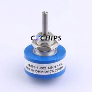 Resistencia Ajustable/Potenciómetro 6637S-1-502 (Resistencia: 5kOhm) (Precisión: 10%) (Potencia: 1W) - Product Image 1