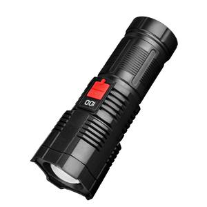 Linterna LED de Alta Intensidad St-45, Recargable, con Zoom Telescópico, para Senderismo, Camping y Búsqueda - Product Image 3